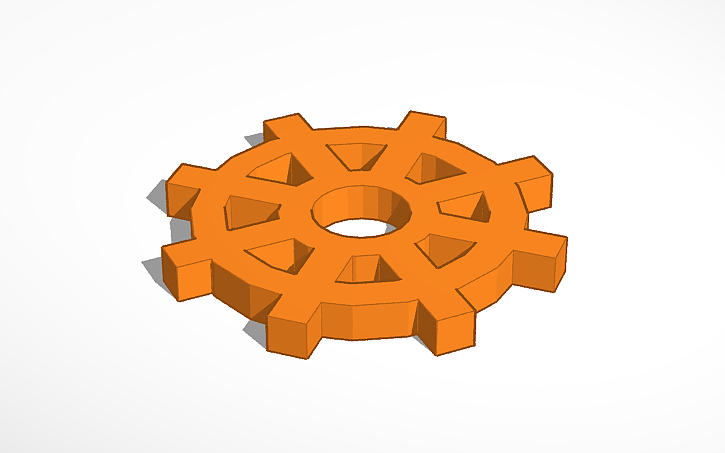 3D design Gear - Tinkercad