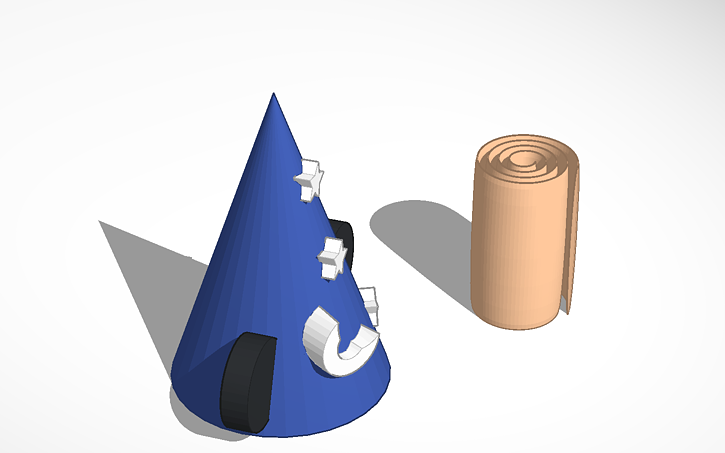 3D design hat - Tinkercad