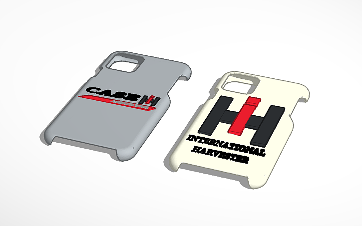 3D design International IPhone cases - Tinkercad