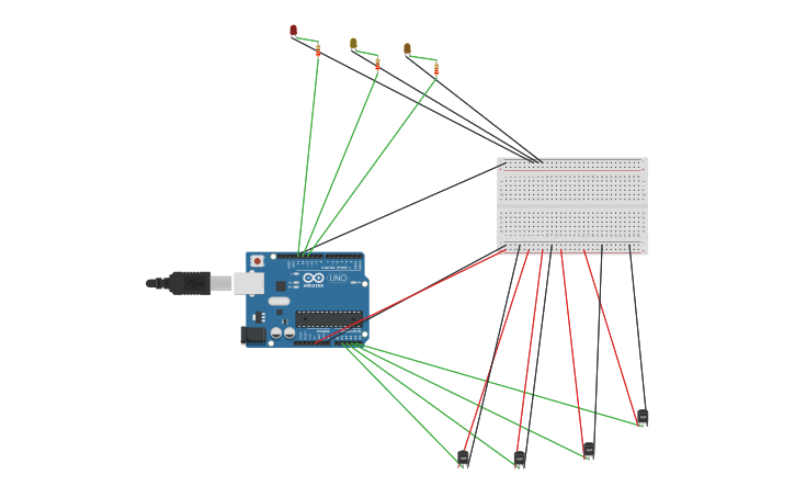 Circuit design Arduino Project | Tinkercad