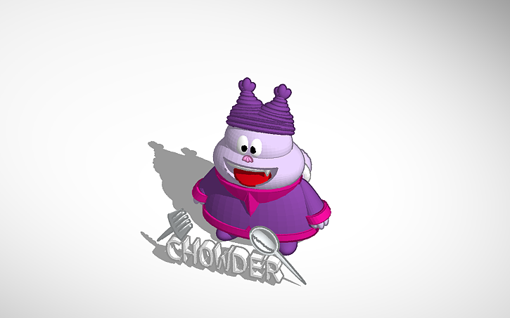 Chowder 3d File 3D design Chowder - Tinkercad