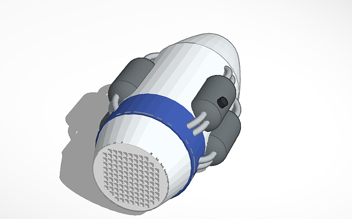 3D design BirdGuard Aircraft engine protection (INVENTION) | Tinkercad