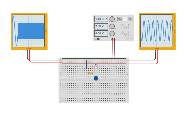 Circuit design DIFFERENTIATOR - Tinkercad