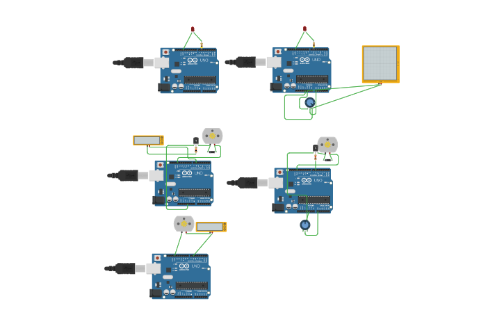 Circuit design Electrical Training Arduino Application | Tinkercad