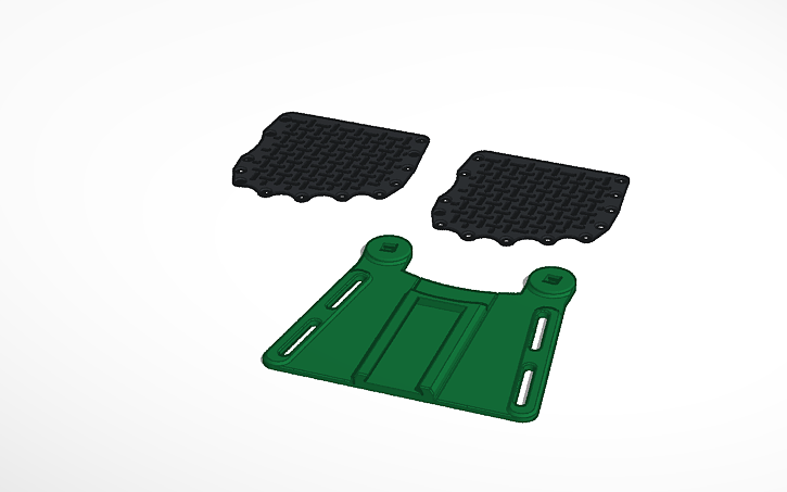 3D design Gauntlet and Mesh - Tinkercad