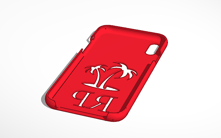 3D design 3D Iphone XR case - Tinkercad