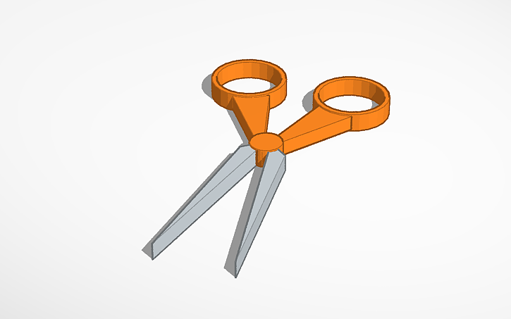 3D design Cơ cấu Scissor - Tinkercad
