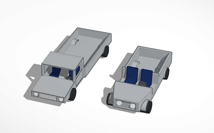 3d Design Roblox Lumber Tycoon 2 Truck Tinkercad -