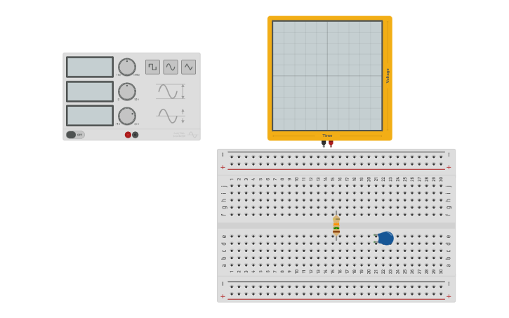 Circuit Design Filtro Rc Pasa Baja Tinkercad