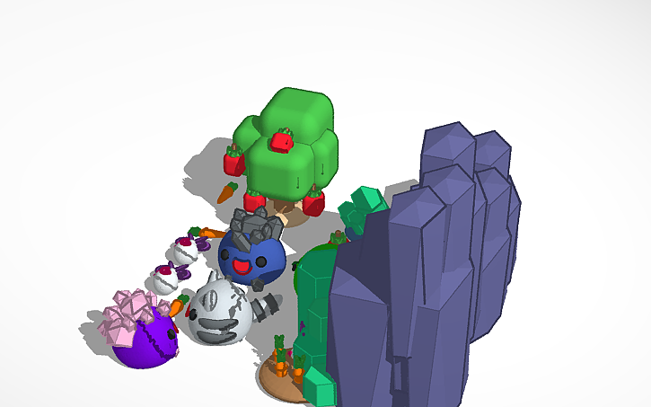 3D design indago quarry set | Tinkercad