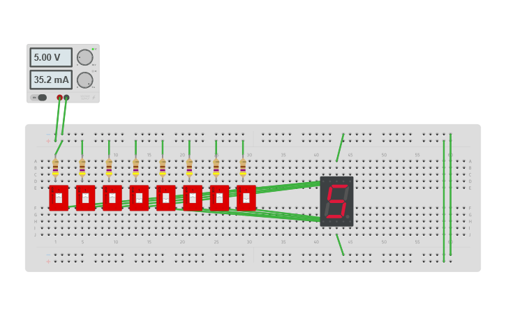 Arduino Uno Tutorial 4 7 Segment Anzeige Tinkercad Si 4450