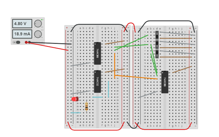 Circuit design Lab 4 Part 1 | Tinkercad