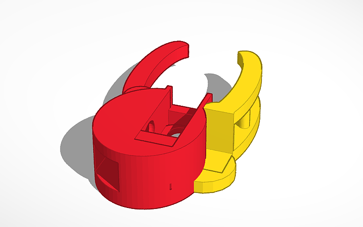 3D design claw - Tinkercad