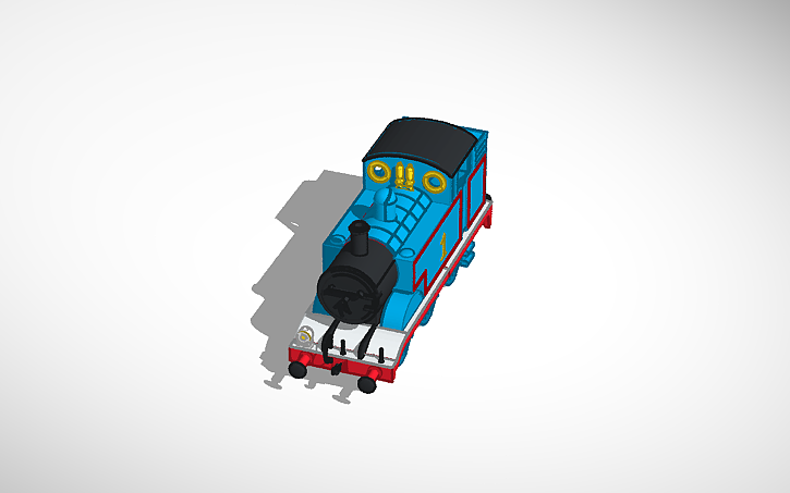 3D design Thomas The Tank Engine (Faceless) | Tinkercad
