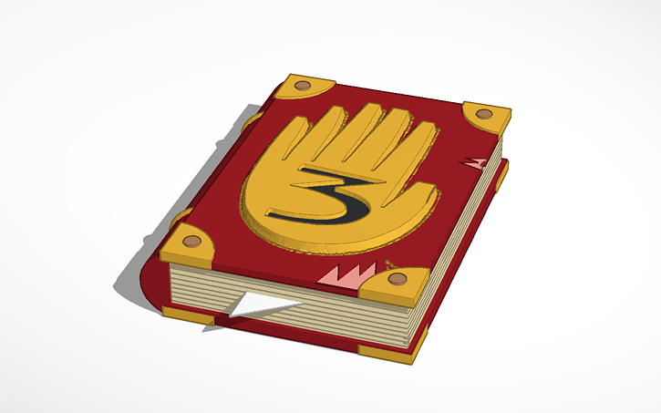 3D design Gravity Falls Journal 3 #GravityFalls - Tinkercad