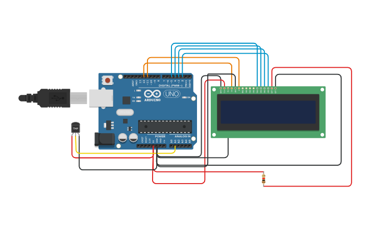 Circuit design Laboratory Experiment: Temperature Sensor with LCD ...