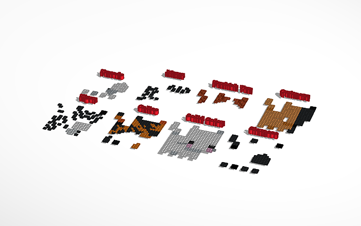 3D design Make Your Own Mini-Cat! - Tinkercad
