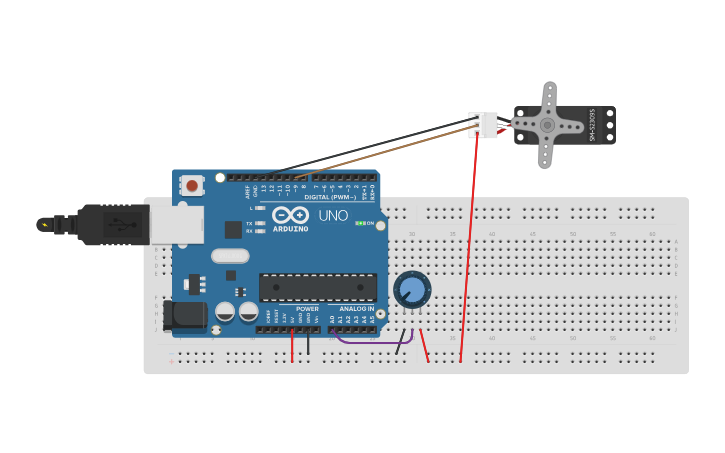Circuit design PRATICA 26 - Tinkercad