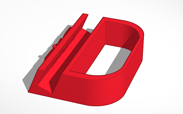 3D design soporte - Tinkercad