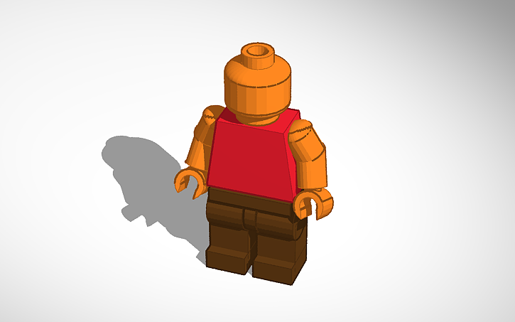 3D design Lego Figure - Tinkercad