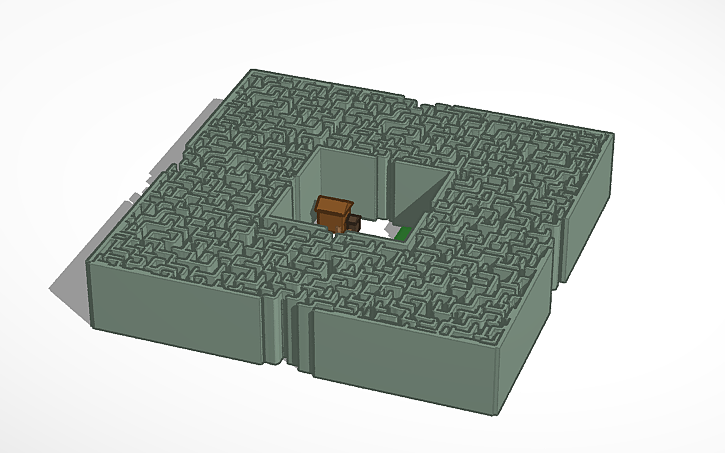 3D design The Glade + Maze - Tinkercad