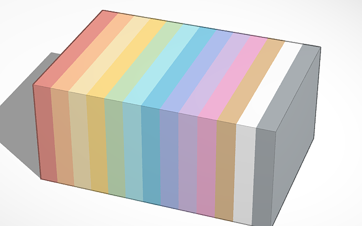 3D design GRADIENT! | Tinkercad