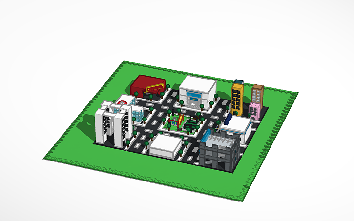 3D design Ciudad eolica | Tinkercad