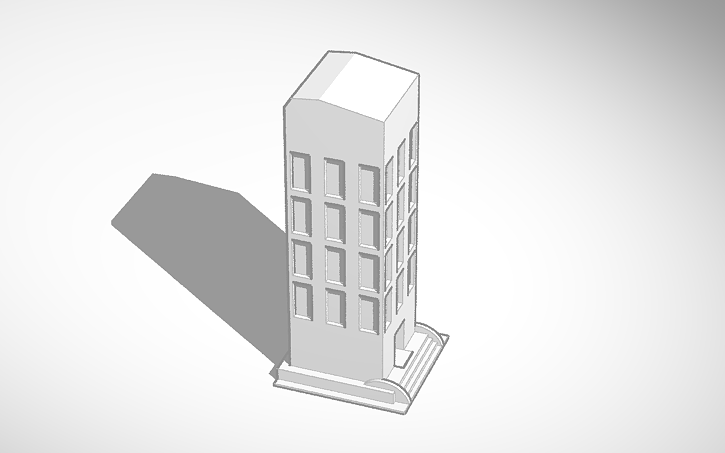 3D design building - Tinkercad