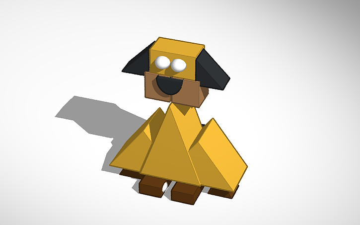 3D design Mi mascota - Tinkercad