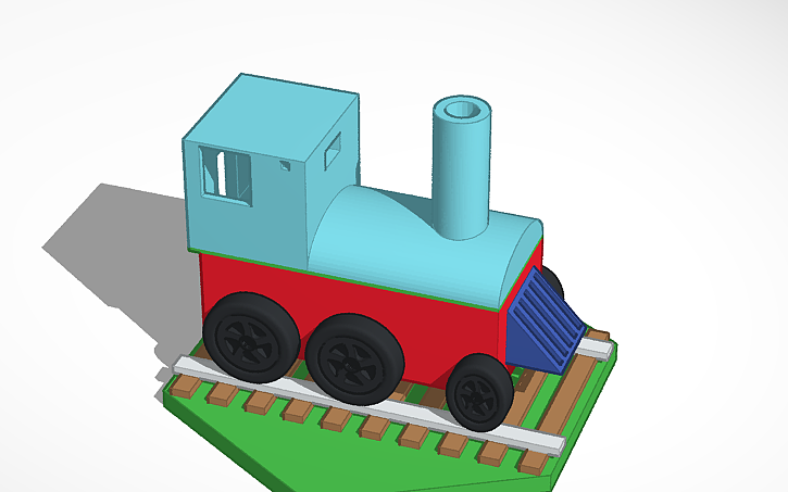 3D design Train Engine by Marcus - Tinkercad