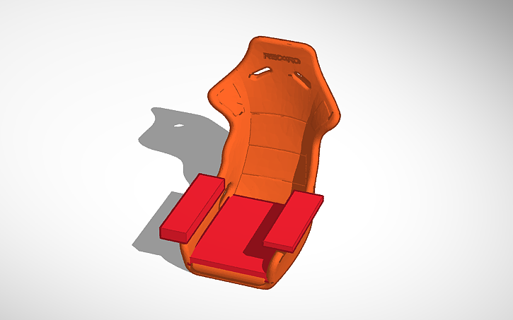 3D design Recaro Seat | Tinkercad