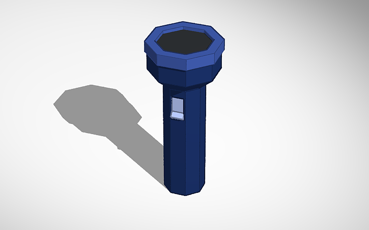 3D Design Doors Flashlight Tinkercad