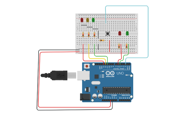 Circuit design Projeto Final | Tinkercad