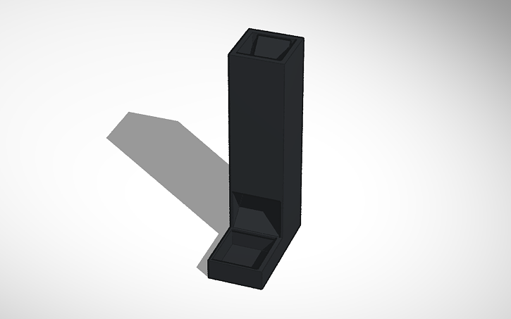 3D design Dice Tower - Tinkercad