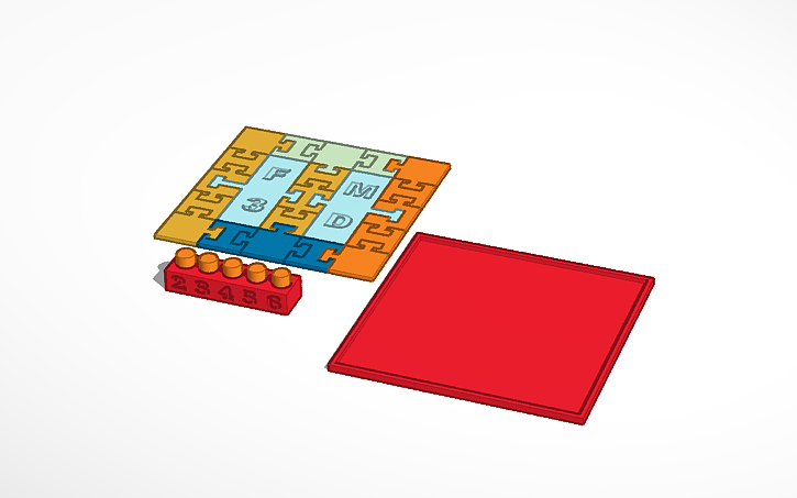 3D design Puzzle | Tinkercad