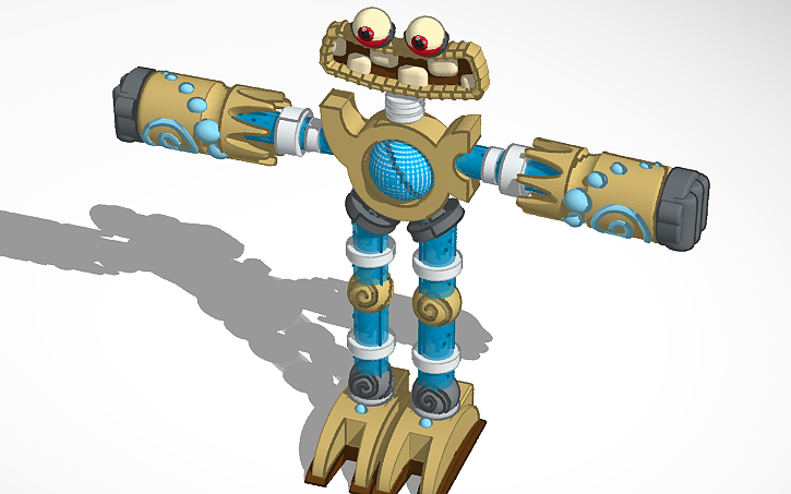 3d Design Wubbox T Pose Tinkercad