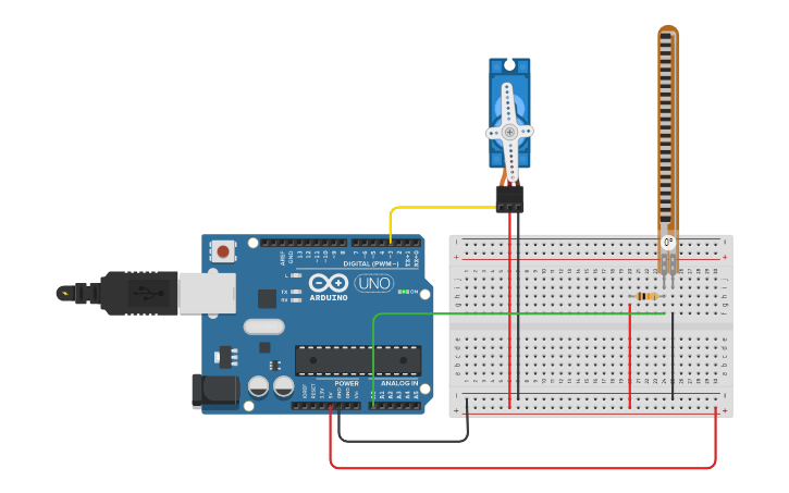 Flex Sensor Interfacing With Arduino In Tinkercad How - vrogue.co
