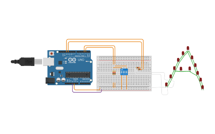 Circuit design งานที่5 | Tinkercad