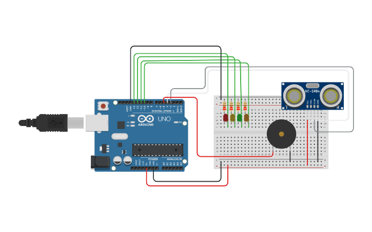 Circuit design PC2 Arquitectura de Computadoras - Tinkercad