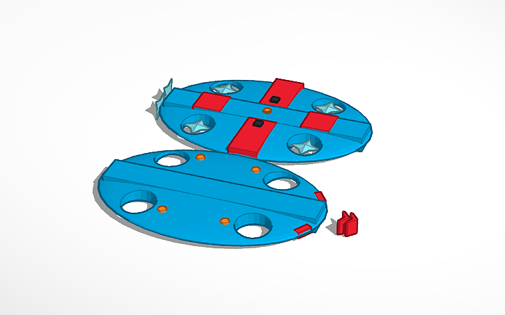3D design water drone - Tinkercad