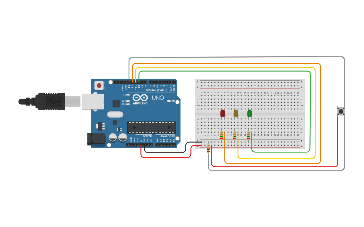 Circuit design aula 5- projeto 2 - Tinkercad
