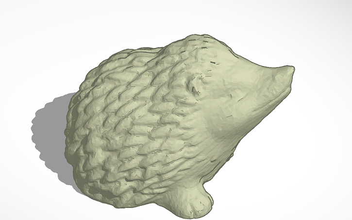 3D design Hedgehog - Tinkercad