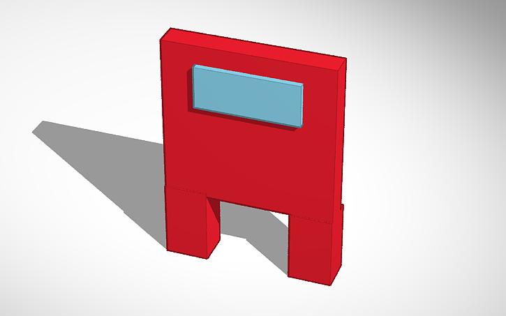 3D design AMONG US | Tinkercad