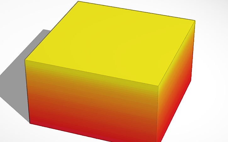 3D design Gradient - Tinkercad