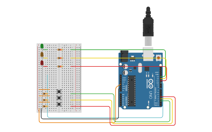 Circuit design Task#4 - Tinkercad