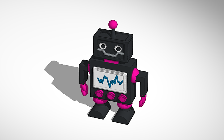 3D design Robot - Tinkercad