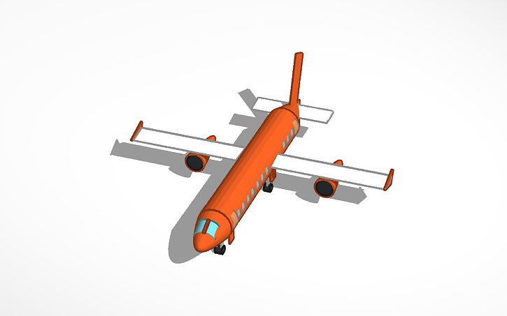 3D design A320 Easy jet | Tinkercad