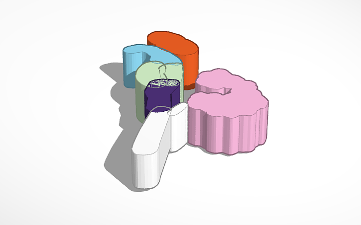 3D design brain 3d model - Tinkercad