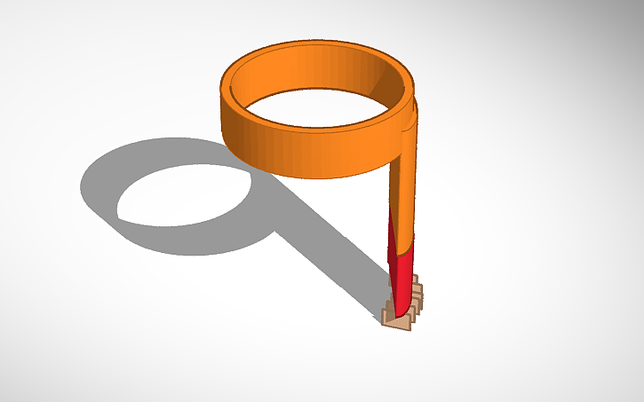 3D design Scarf - Tinkercad