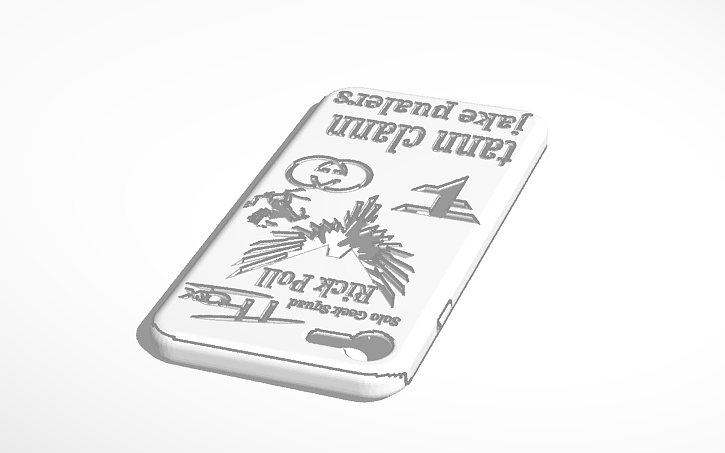 3D Design Iphone 8 Case Tinkercad